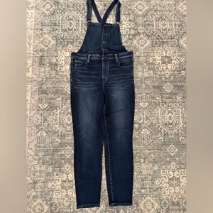 American Eagle Outfitters Dark Blue Jeans Overalls